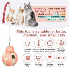 WobbleCat Interactive Puzzle Feeder Toy