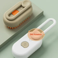Steam Pet Grooming Brush