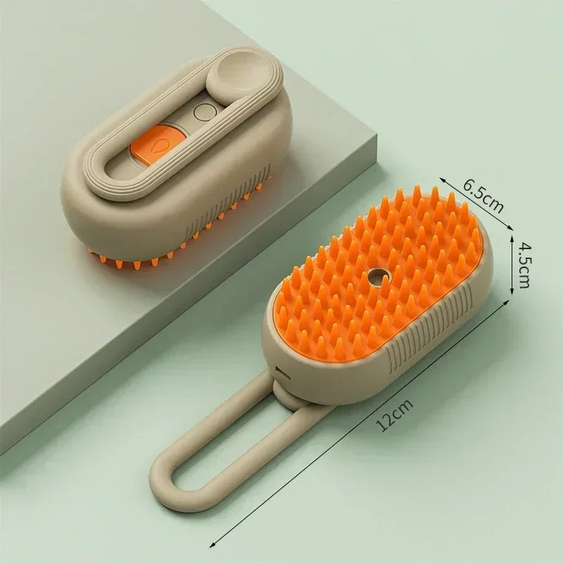 Steam Pet Grooming Brush