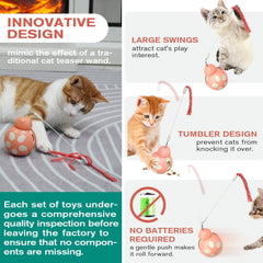 WobbleCat Interactive Puzzle Feeder Toy
