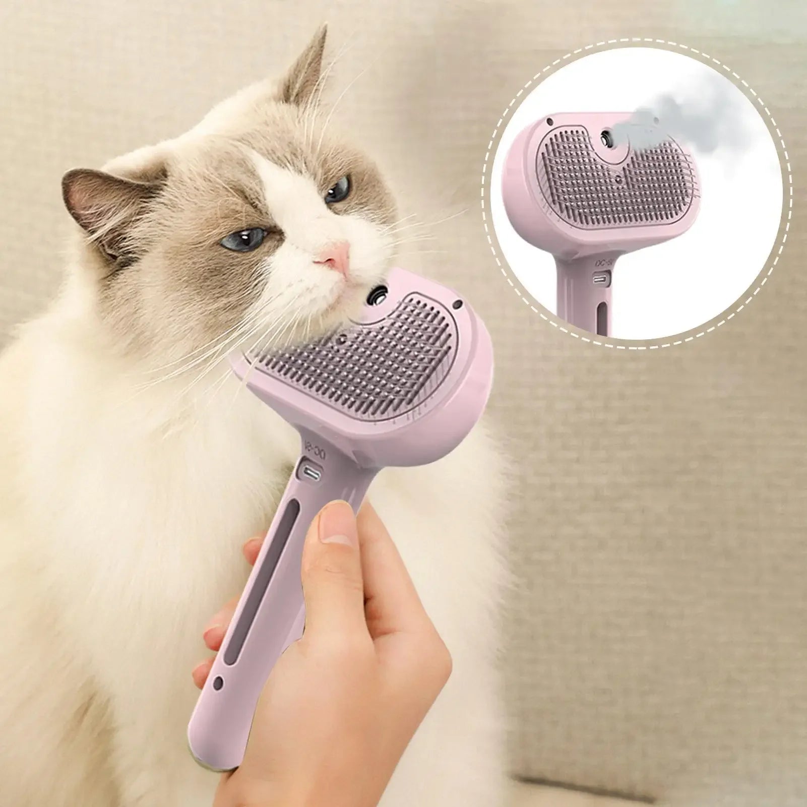 Steam Groom Pro Pet Hair Brush