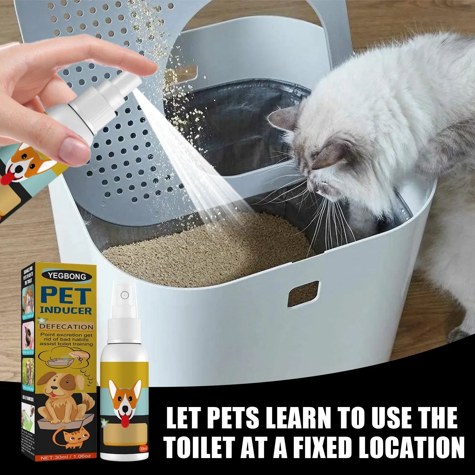 EasyPaws Potty Train Spray Routine