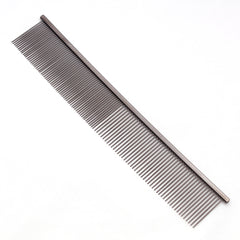 Gold Metal Dog Groomer Comb